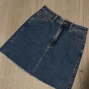 denim skirt